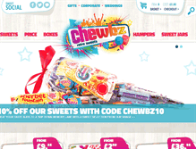 Tablet Screenshot of chewbz.com